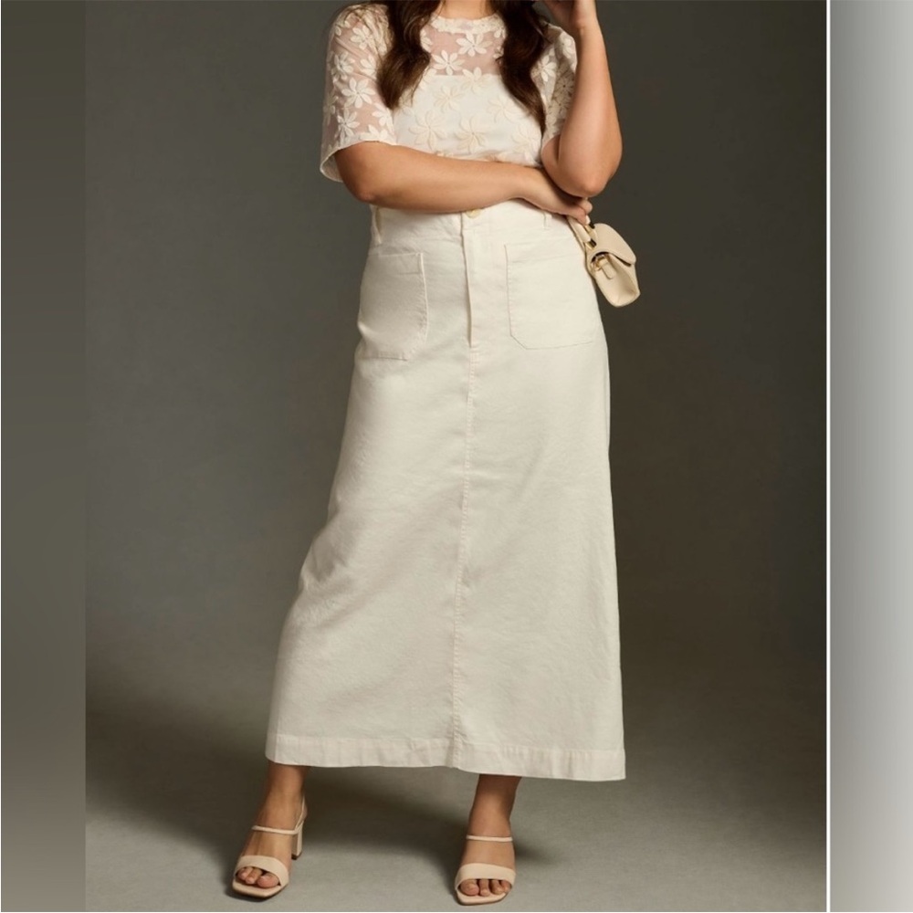 Anthropologie Maeve The Colette Maxi Skirt 2X